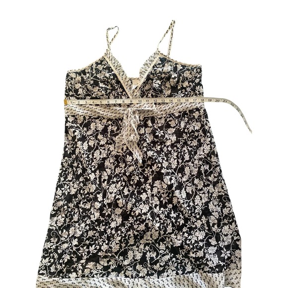 Women’s 3 Piece PJ’s Black Pants Pullover Back Top with lace and Lace Nighty - Picture 6 of 10